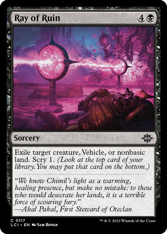 Ray of Ruin (117) (The Lost Caverns of Ixalan)
