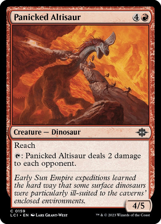 Panicked Altisaur (159) (The Lost Caverns of Ixalan)