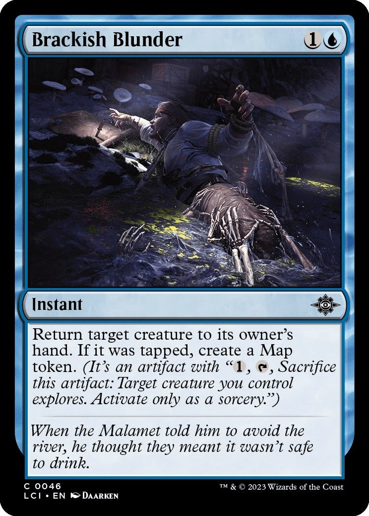 Brackish Blunder (46) (The Lost Caverns of Ixalan)
