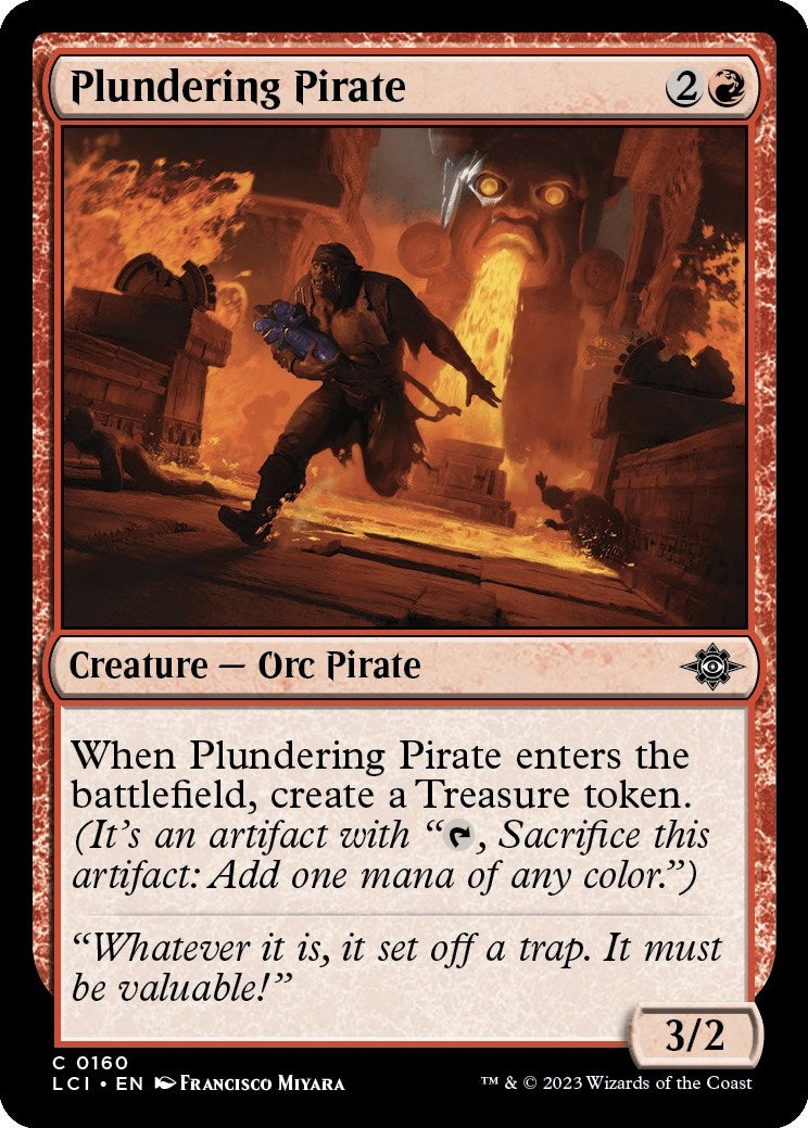 Plundering Pirate (160) (The Lost Caverns of Ixalan)