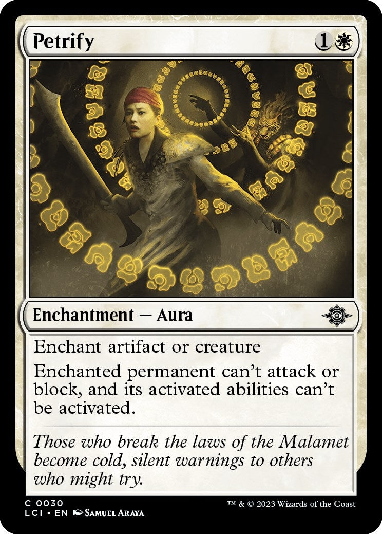 Petrify (30) (The Lost Caverns of Ixalan)