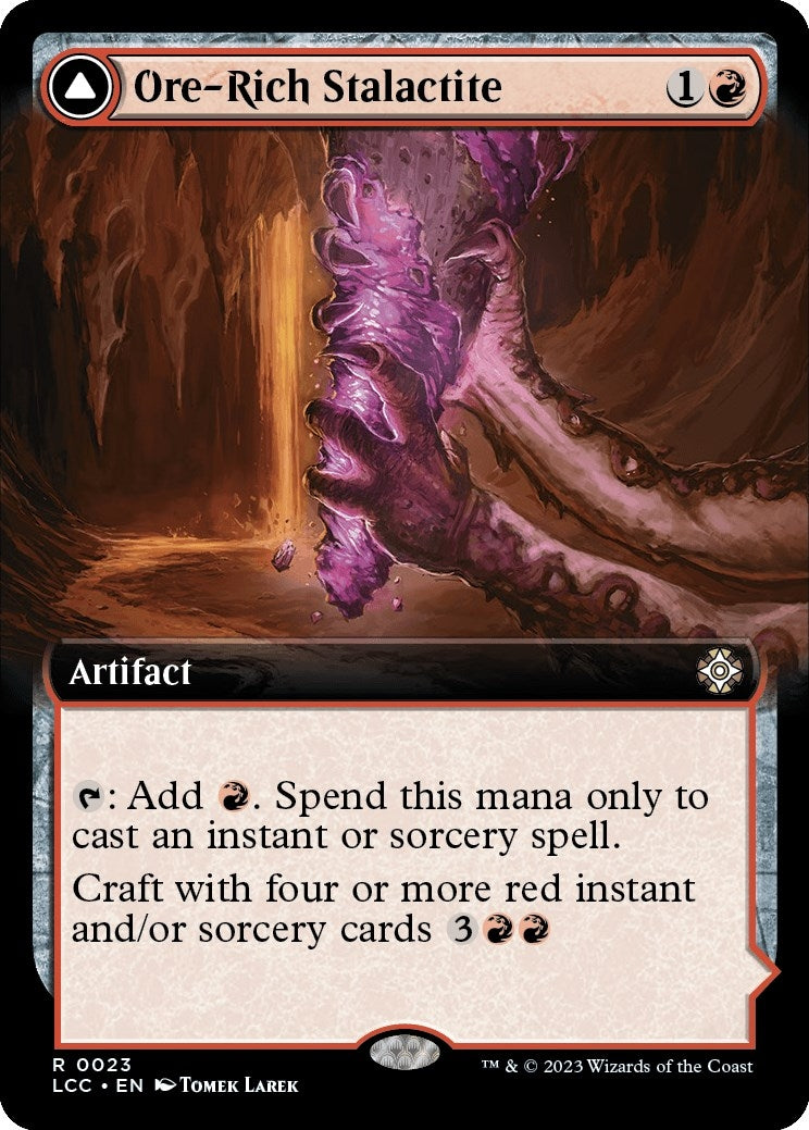 Ore-Rich Stalactite (Extended Art) (23) (Commander: The Lost Caverns of Ixalan)