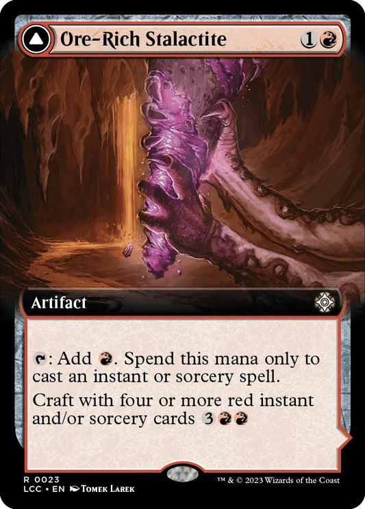 Ore-Rich Stalactite (Extended Art) (23) (Commander: The Lost Caverns of Ixalan)