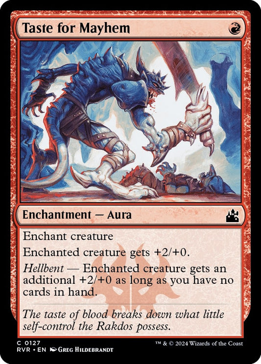 Taste for Mayhem (127) (Ravnica Remastered)