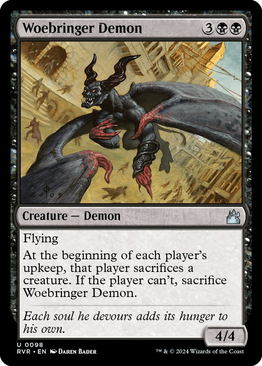Woebringer Demon (98) (Ravnica Remastered)