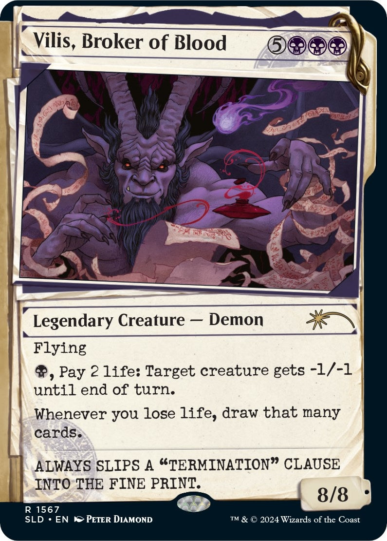 Vilis, Broker of Blood (1567) (Secret Lair Drop Series)