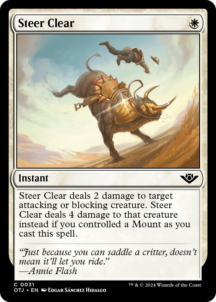 Steer Clear (31) (Outlaws of Thunder Junction)