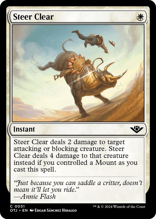 Steer Clear (31) (Outlaws of Thunder Junction)