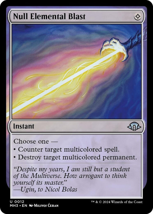 Null Elemental Blast (12) (Modern Horizons 3)