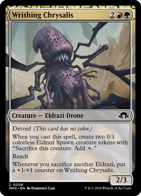 Writhing Chrysalis (208) (Modern Horizons 3)
