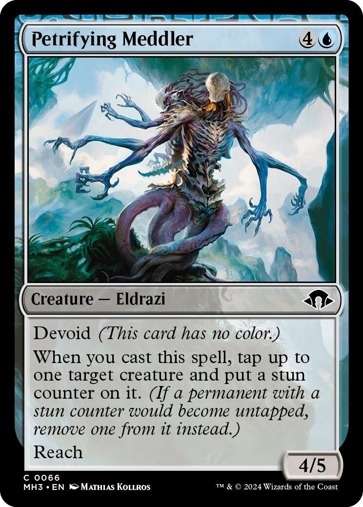 Petrifying Meddler (66) (Modern Horizons 3)