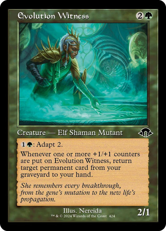 Evolution Witness (Retro Frame) (424) (Modern Horizons 3)