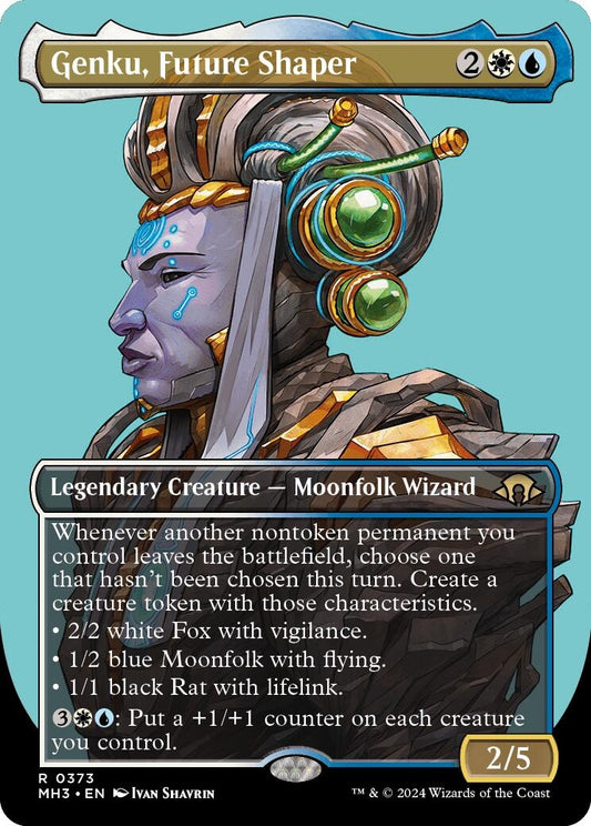 Genku, Future Shaper (Borderless) (373) (Modern Horizons 3)