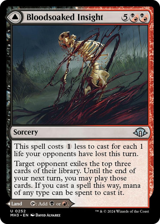 Bloodsoaked Insight (252) (Modern Horizons 3)
