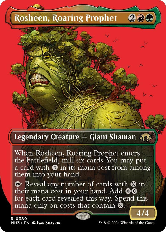 Rosheen, Roaring Prophet (Borderless) (380) (Modern Horizons 3)