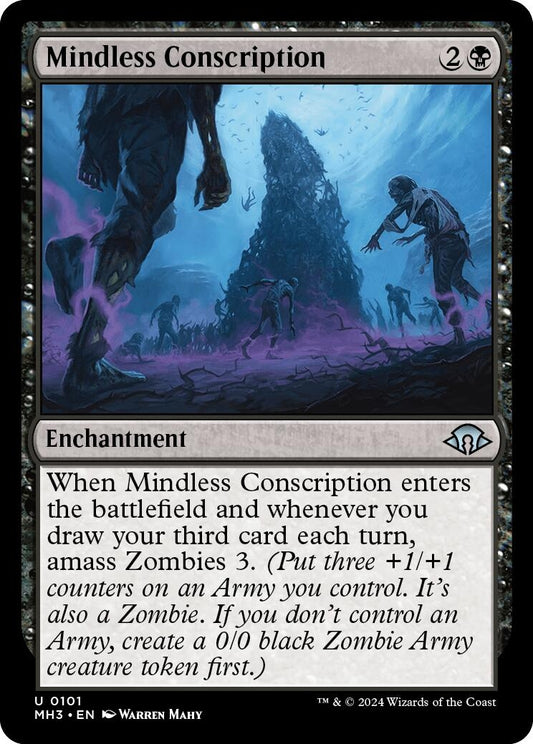 Mindless Conscription (101) (Modern Horizons 3)