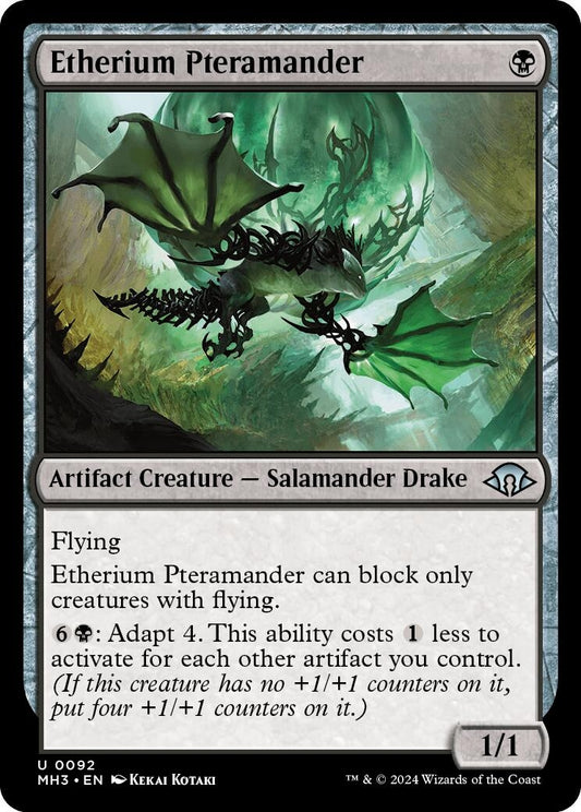 Etherium Pteramander (92) (Modern Horizons 3)