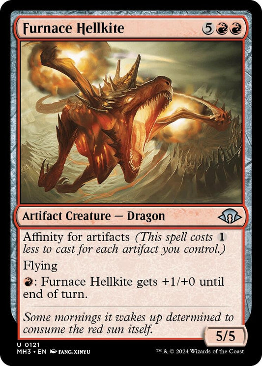Furnace Hellkite (121) (Modern Horizons 3)