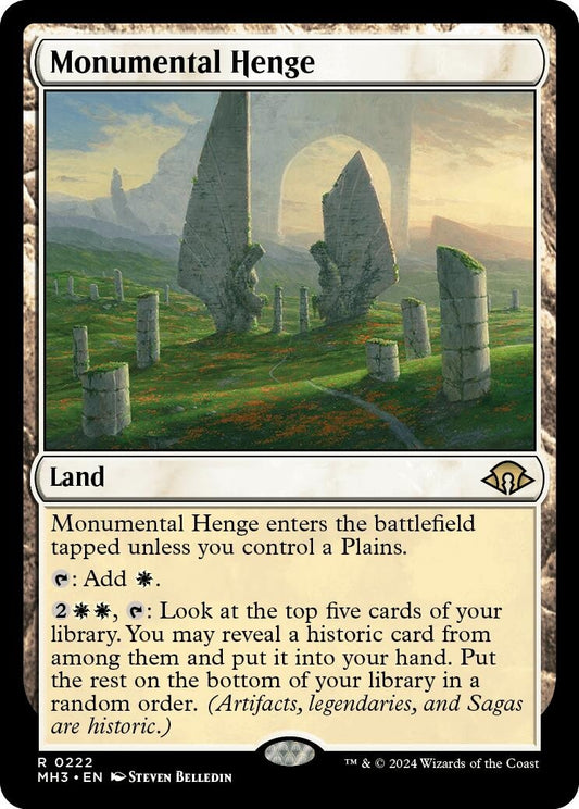 Monumental Henge (222) (Modern Horizons 3)