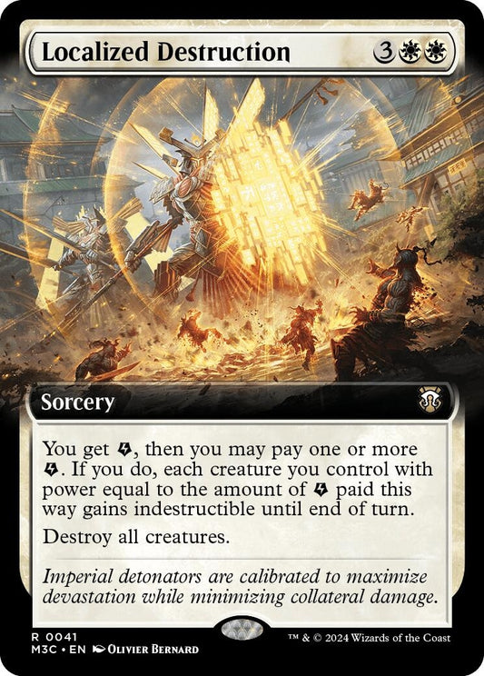 Localized Destruction (Extended Art) (41) (Commander: Modern Horizons 3)