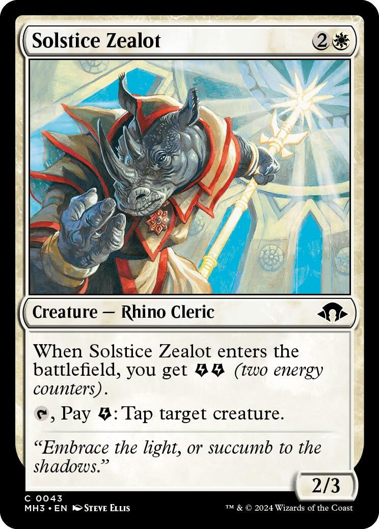 Solstice Zealot (43) (Modern Horizons 3)