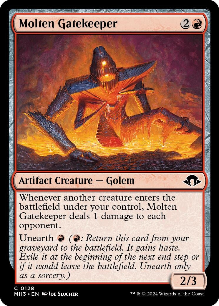 Molten Gatekeeper (128) (Modern Horizons 3)