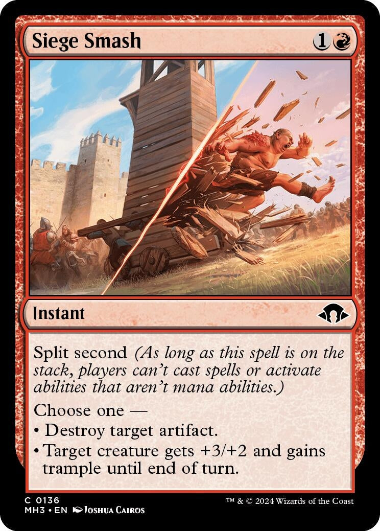 Siege Smash (136) (Modern Horizons 3)