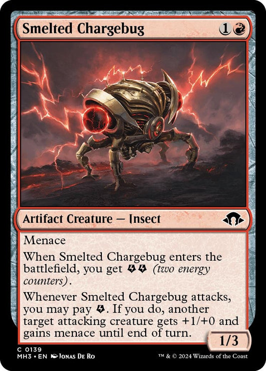 Smelted Chargebug (139) (Modern Horizons 3)