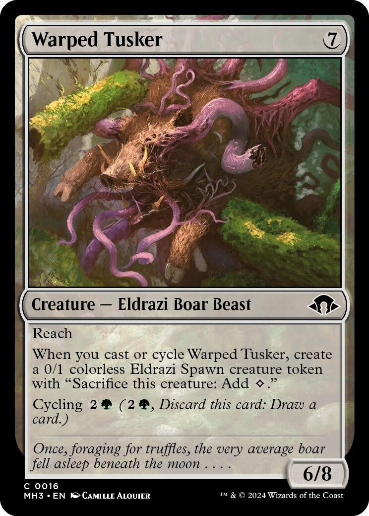 Warped Tusker (16) (Modern Horizons 3)