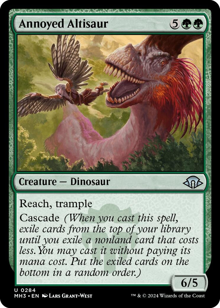 Annoyed Altisaur (284) (Modern Horizons 3)