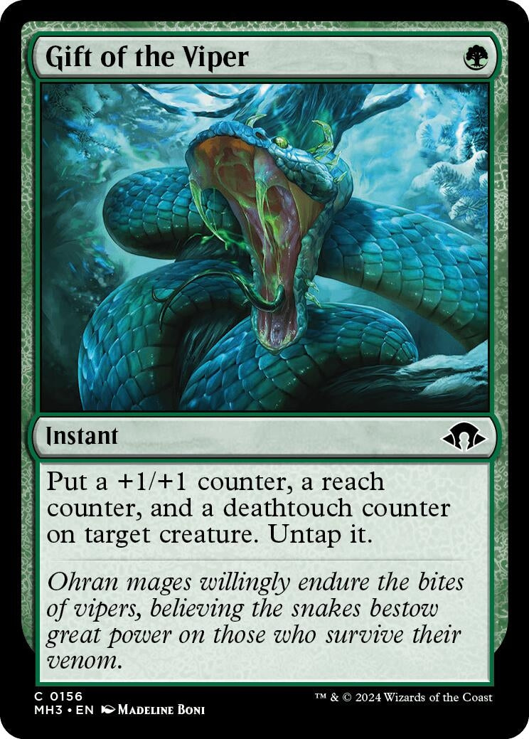 Gift of the Viper (156) (Modern Horizons 3)
