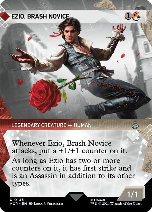 Ezio, Brash Novice (Showcase) (145) (Universes Beyond: Assassin's Creed)