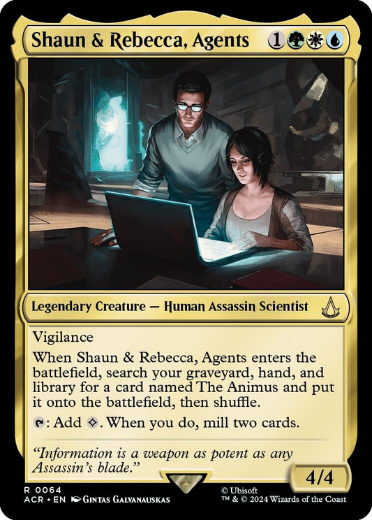 Shaun & Rebecca, Agents (64) (Universes Beyond: Assassin's Creed)