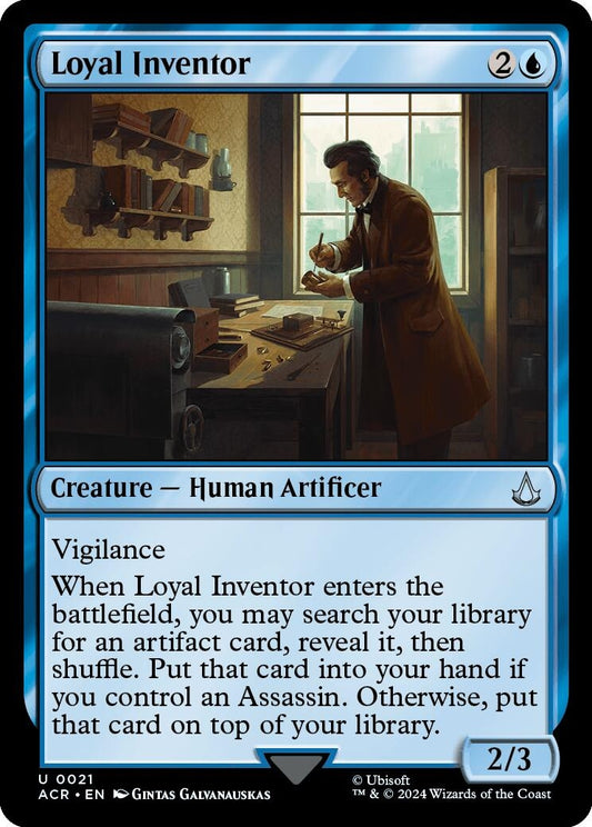 Loyal Inventor (21) (Universes Beyond: Assassin's Creed)