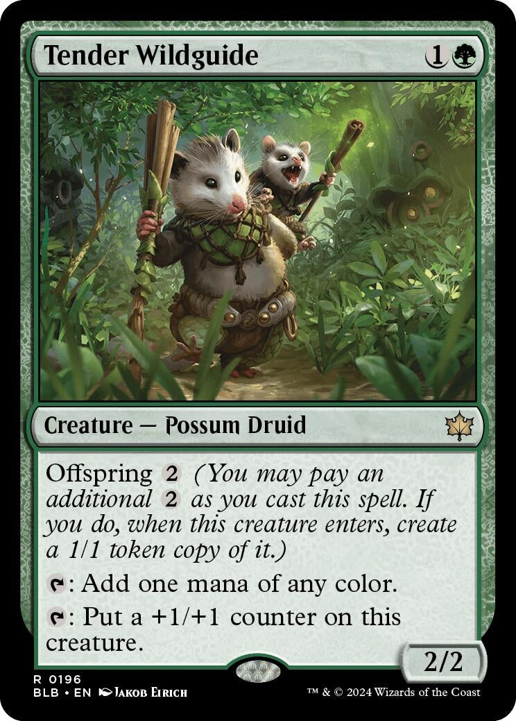 Tender Wildguide (196) (Bloomburrow)