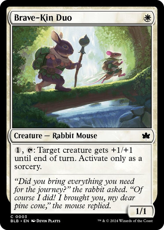 Brave-Kin Duo (3) (Bloomburrow)