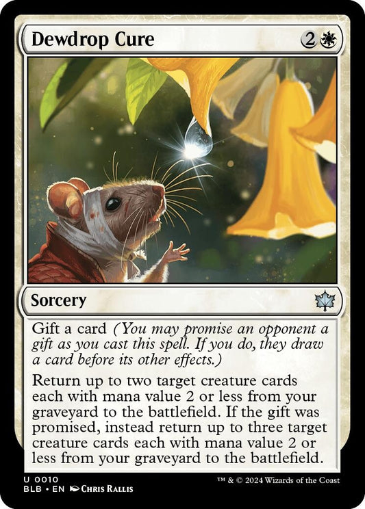 Dewdrop Cure (10) (Bloomburrow)