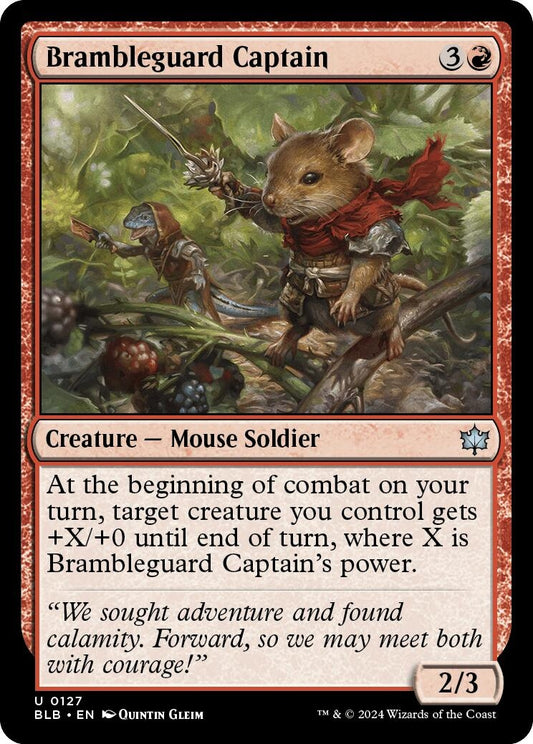 Brambleguard Captain (127) (Bloomburrow)
