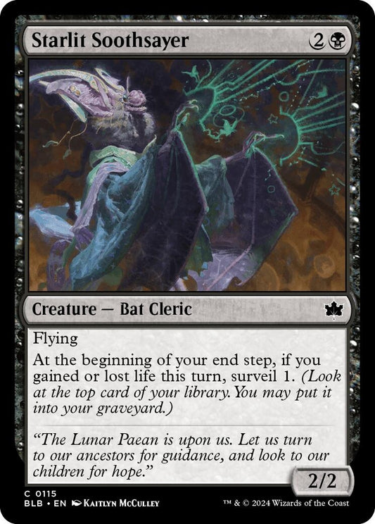 Starlit Soothsayer (115) (Bloomburrow)