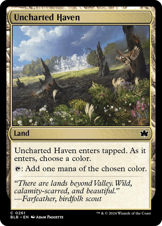 Uncharted Haven (261) (Bloomburrow)