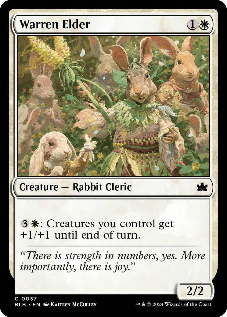 Warren Elder (37) (Bloomburrow)