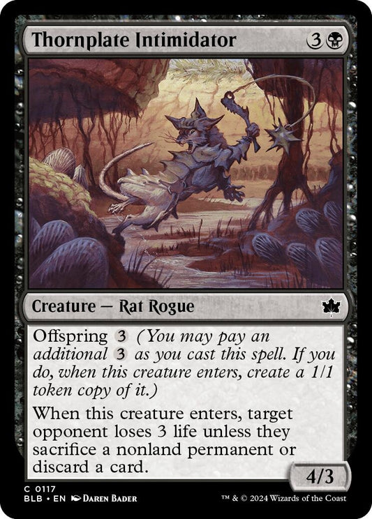 Thornplate Intimidator (117) (Bloomburrow)