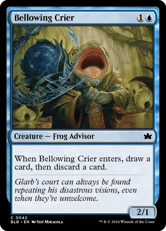 Bellowing Crier (42) (Bloomburrow)