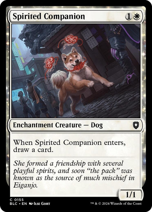 Spirited Companion (155) (Commander: Bloomburrow)