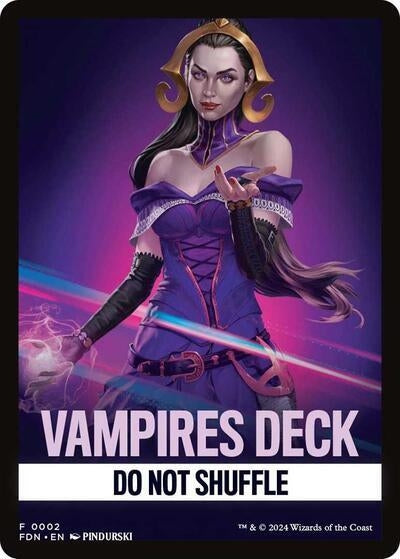 Vampires Deck Theme Card (2) (Foundations)