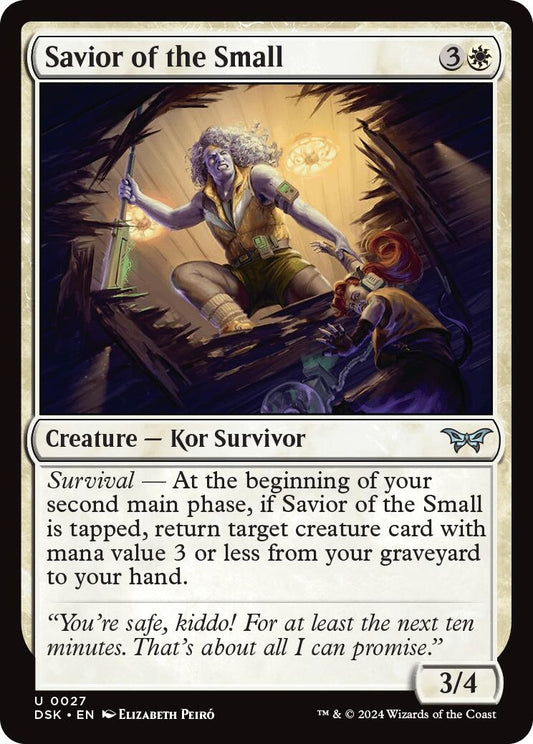 Savior of the Small (27) (Duskmourn: House of Horror)