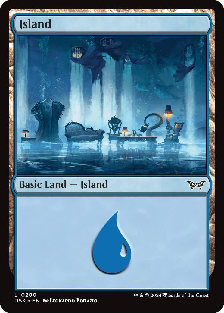 Island (0280) (280) (Duskmourn: House of Horror)