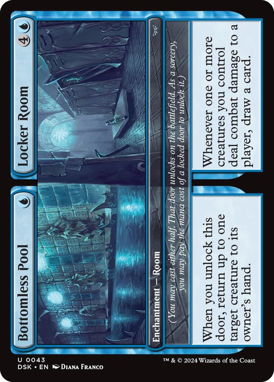 Bottomless Pool // Locker Room (43) (Duskmourn: House of Horror)