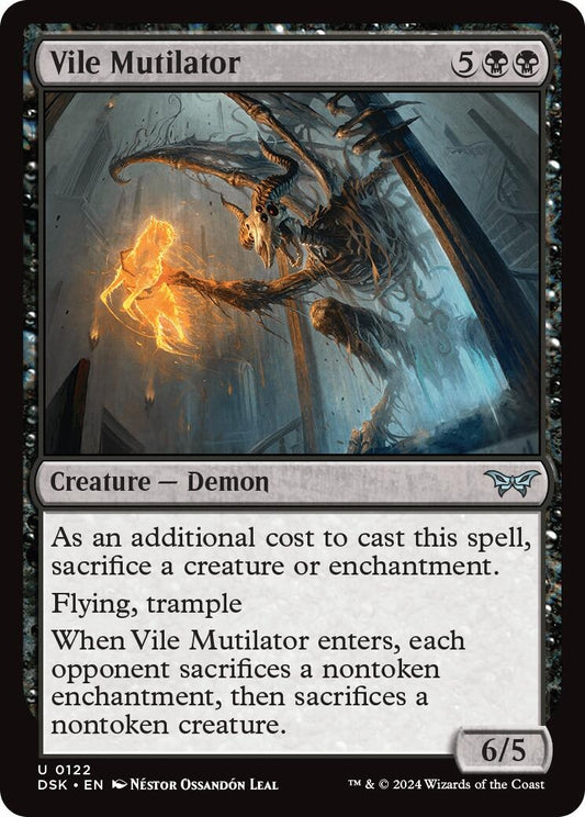 Vile Mutilator (122) (Duskmourn: House of Horror)
