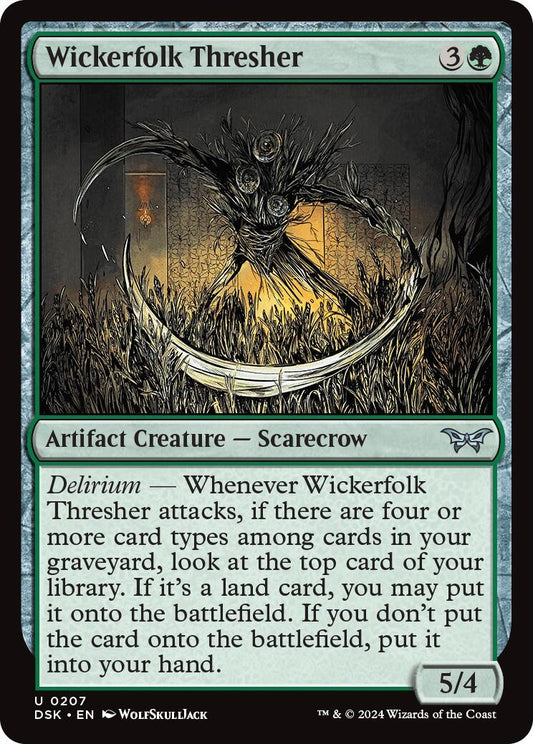 Wickerfolk Thresher (207) (Duskmourn: House of Horror)